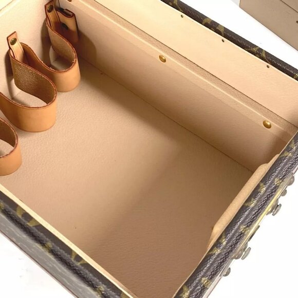 LOUIS VUITTON Monogram Boite-flacon Makeup box case Hand Bag Trunk - Picture 11 of 15